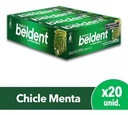 Chicle Beldent Menta blister x 20