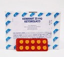Keterolac subling. 10 mg.